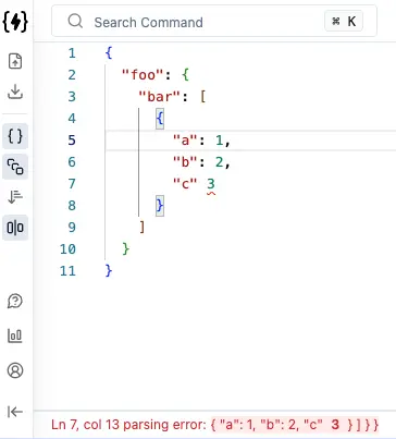 Validate JSON